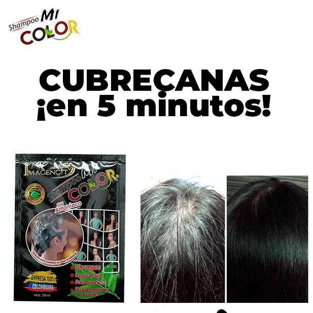 Shampoo Cubre Canas Imagencit